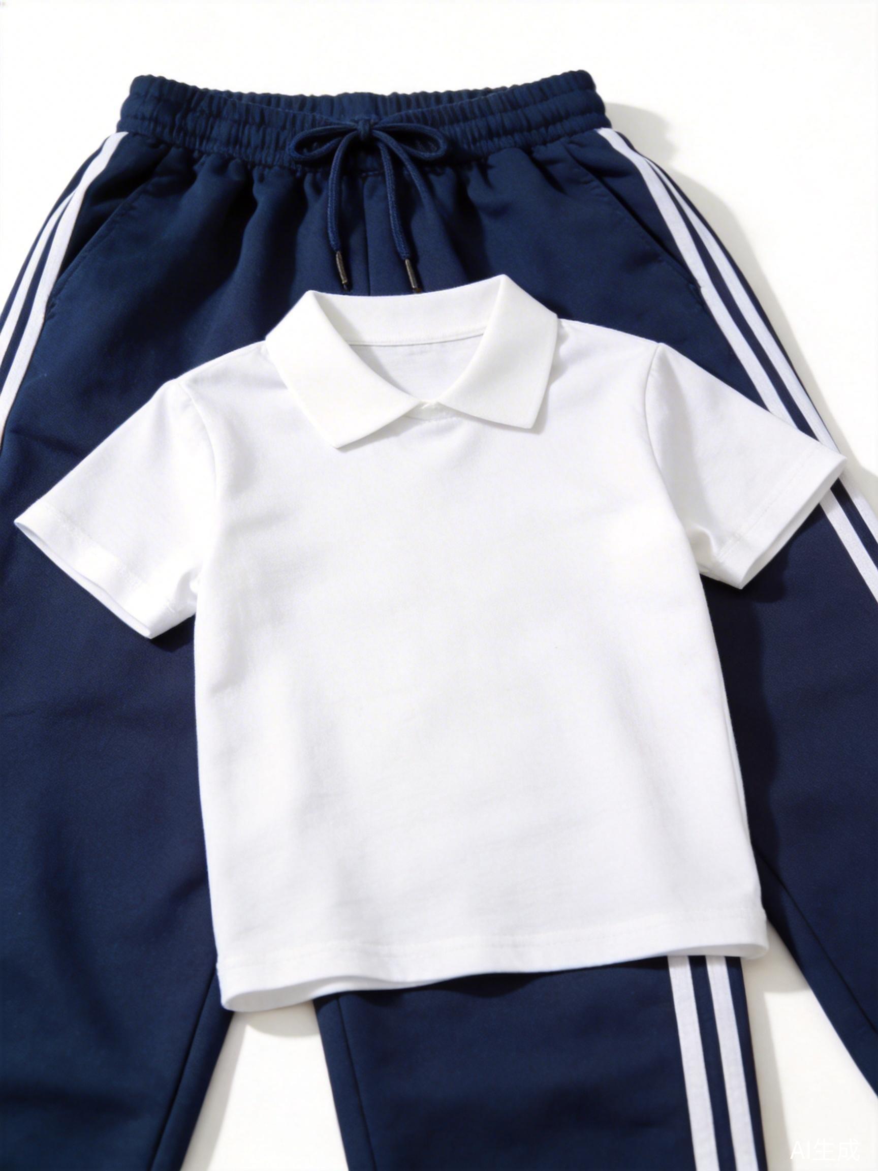 夏季运动校服套装